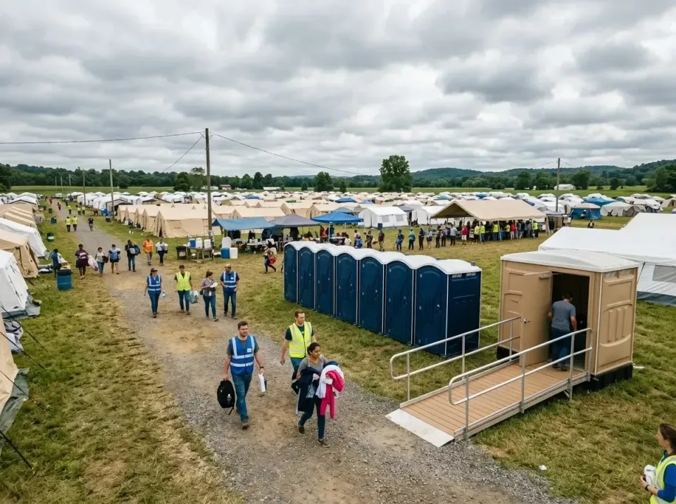 disaster-relief-camp-restrooms-010 — frequently asked questions, Dumpster & Portable Bathrooms Rental in Wrens, GA